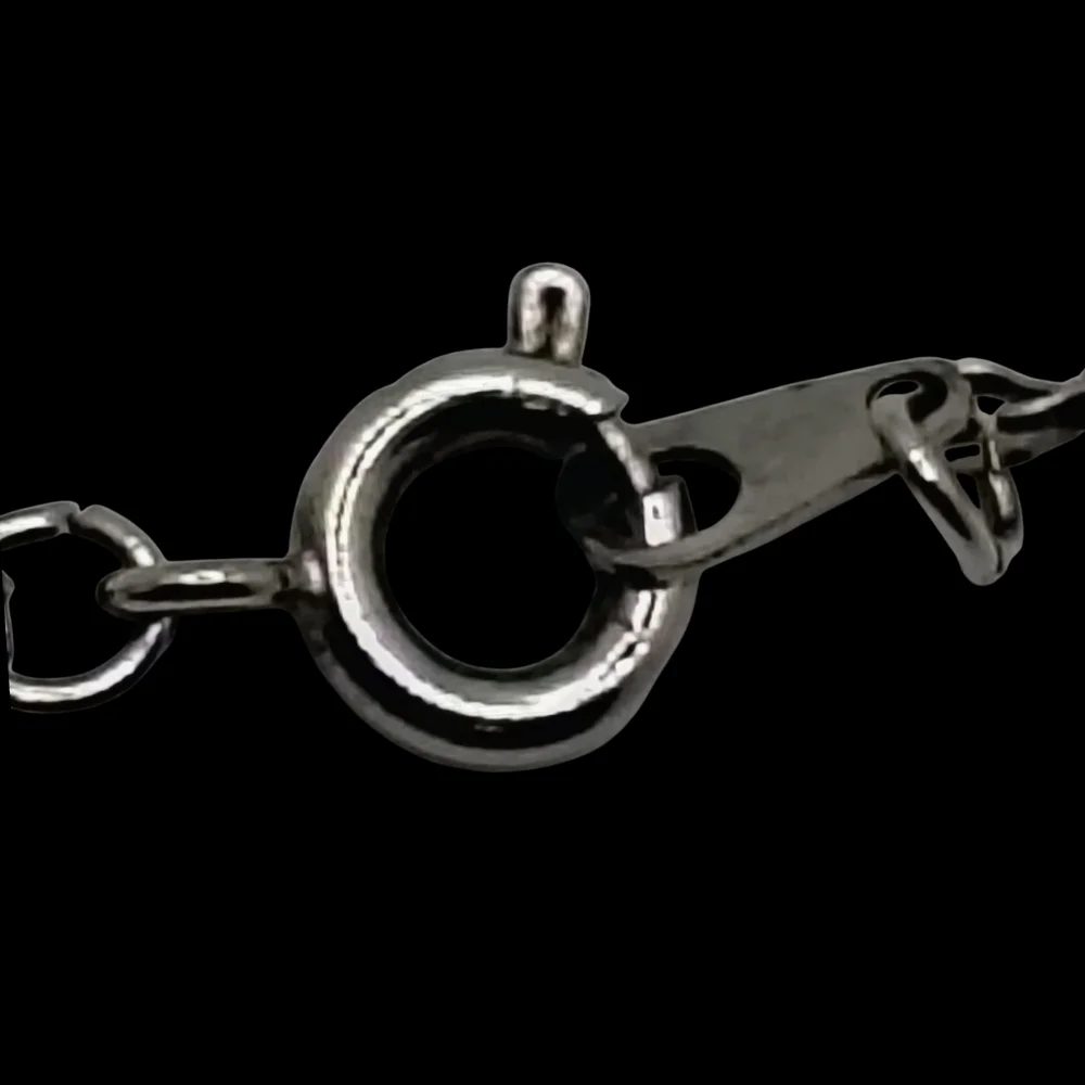 Vintage Heart Pendant Necklace Silver Tone Womens - Picture 11 of 14
